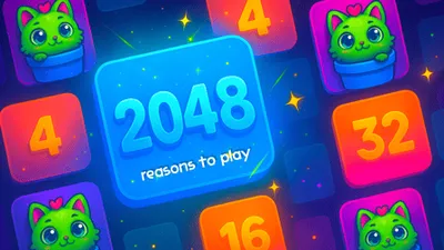 2048 reasons to play banner