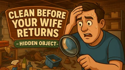 Clean Before Your Wife Returns – Hidden Object banner