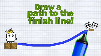 Draw a path to the finish line! thumbnail