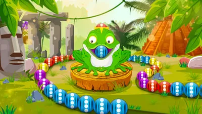 Frogtastic Marble Adventure banner