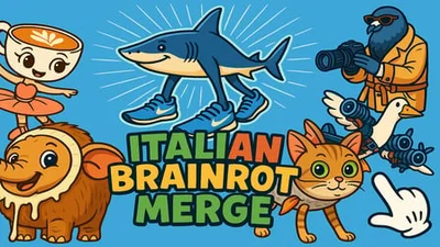 Italian Brainrot: Animals Merge Puzzle  thumbnail